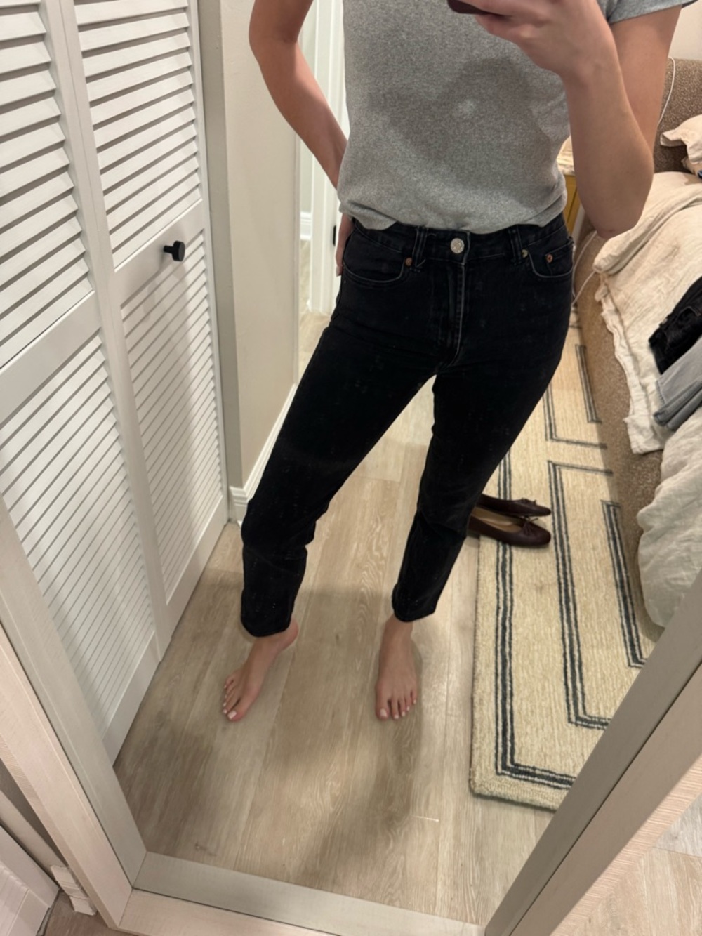 Zara High-Rise Black Women's Jeans